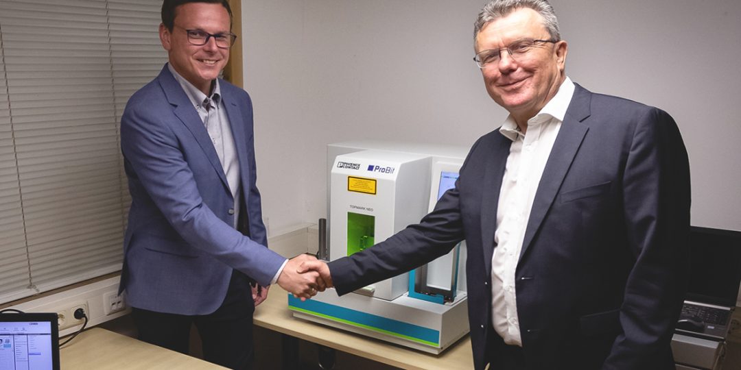 ProBit - Übergabe des neuen Laser