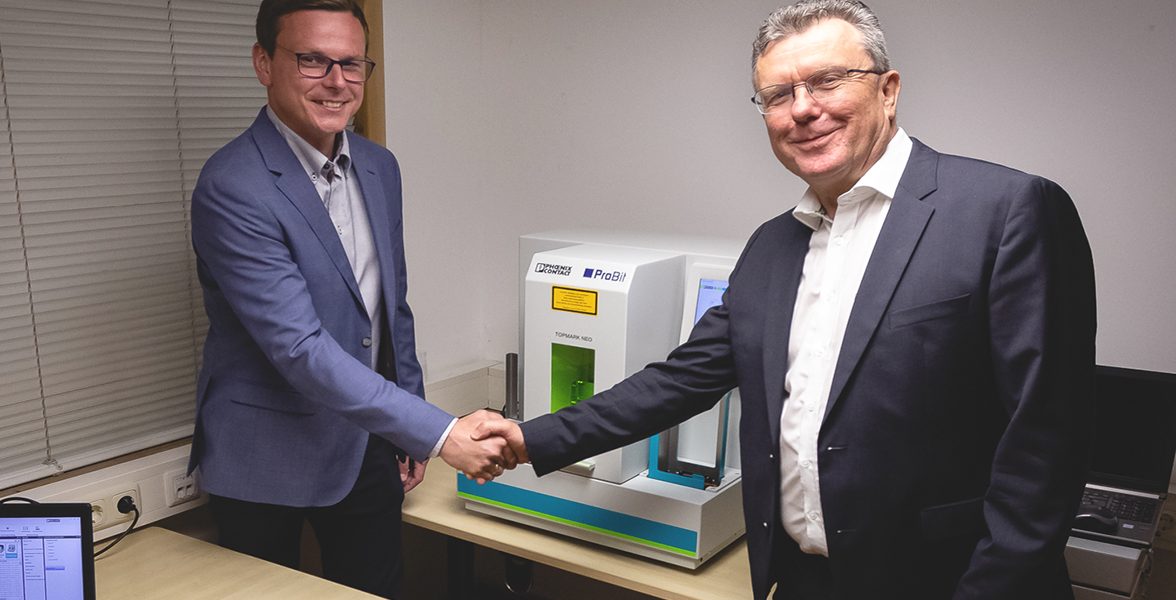ProBit - Übergabe des neuen Laser