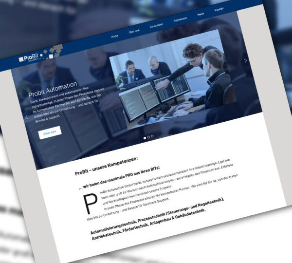 Probit neue Website